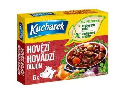 Cookbook beef broth 6 cubes 60g
