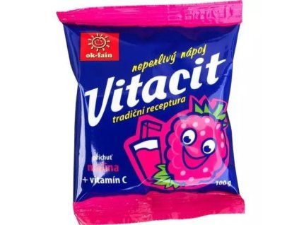 Vitacit still drink in powder raspberry + vitamin c 100g