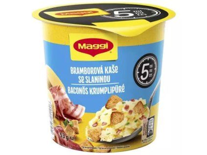 Maggi 5min cups mashed potatoes bacon 53g