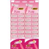 BIC Pure pink women's razor 24pcs