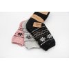Alpaca women's warm patterned socks 3 pairs Size: 35-38