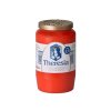 Theresia composite candle 155g ~2.5 days red