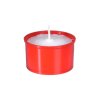Illumination candle 32 g 9 hours 10 pcs red pressed