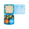 Sistema Lunch Cube Max Divided Snack Box with Yogurt Container with Double Lid 2 L, Mixed Colors