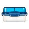 Sistema Divided Snack Box To Go Lunch Cube Max with Yogurt Container with Double Lid 2l, Mixed Colors