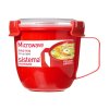 Sistema Microwave soup mug 565 ml, red