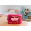 Sistema Lunch Cube Divided Snack Box with 2 Compartments 1.4 l, Pink