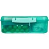 Sistema Divided Lunch Bento Snack Box with Yogurt Container and 2 Trays 1.65 L, Mint