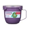 Sistema Microwave Small Soup Mug 565 ml, purple