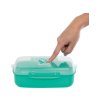 Sistema Microwave Rectangle Food Warmer Box 1.25 l, mint