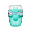 Sistema To Go Snack Capsule Snack Box with Fork 515 ml, green