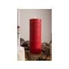 Bolsius Rustic red cylinder candle, 68x190 mm