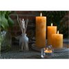 Bolsius cylinder candle Butter Yellow Rustic Silhouette 68x190mm