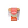 Bolsius Scented candle in glass with cork lid, 80x75mm, True Joy Oriental Softness