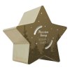 Q Home candle Star gold 125g