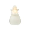 LED angel candle – wax/polypropylene with timer