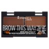 RimmelMEL eyebrow palette Brow this way 003