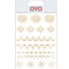 OVO egg decals 1 sheet straw