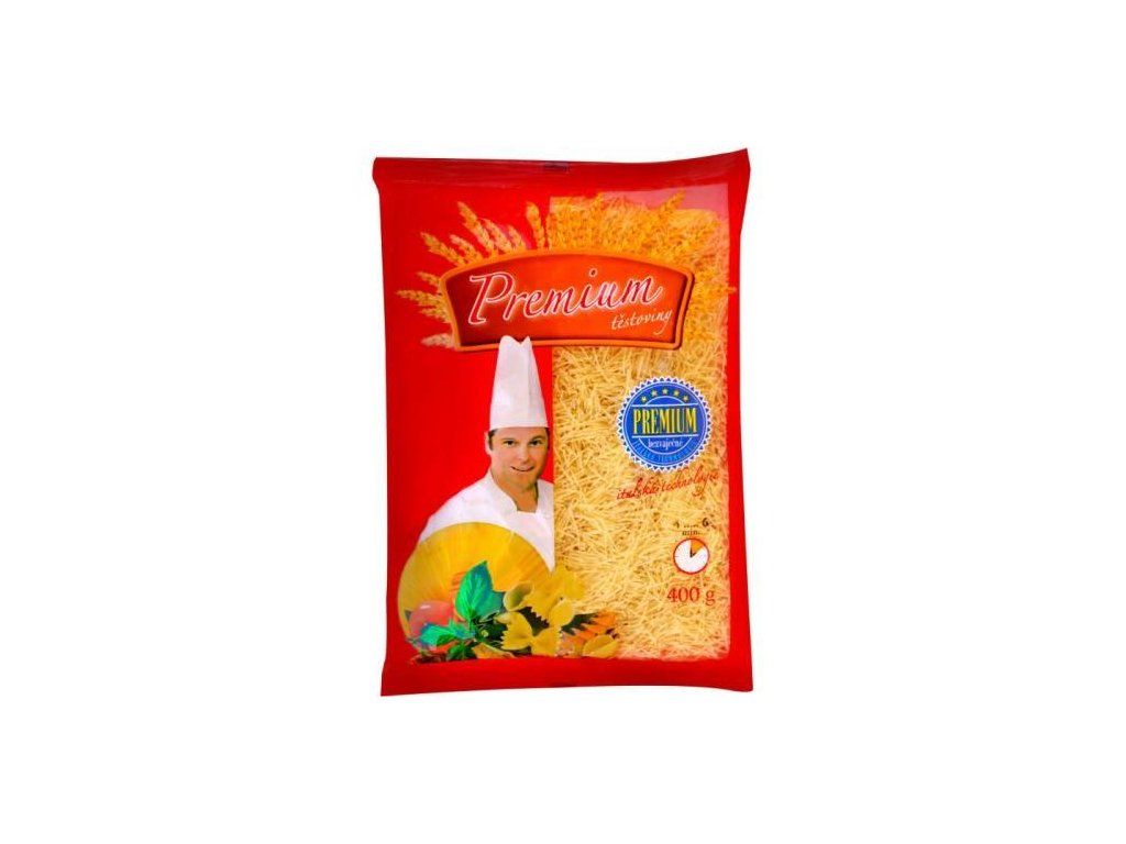 Pasta premium tipo capelli senza uova 400g