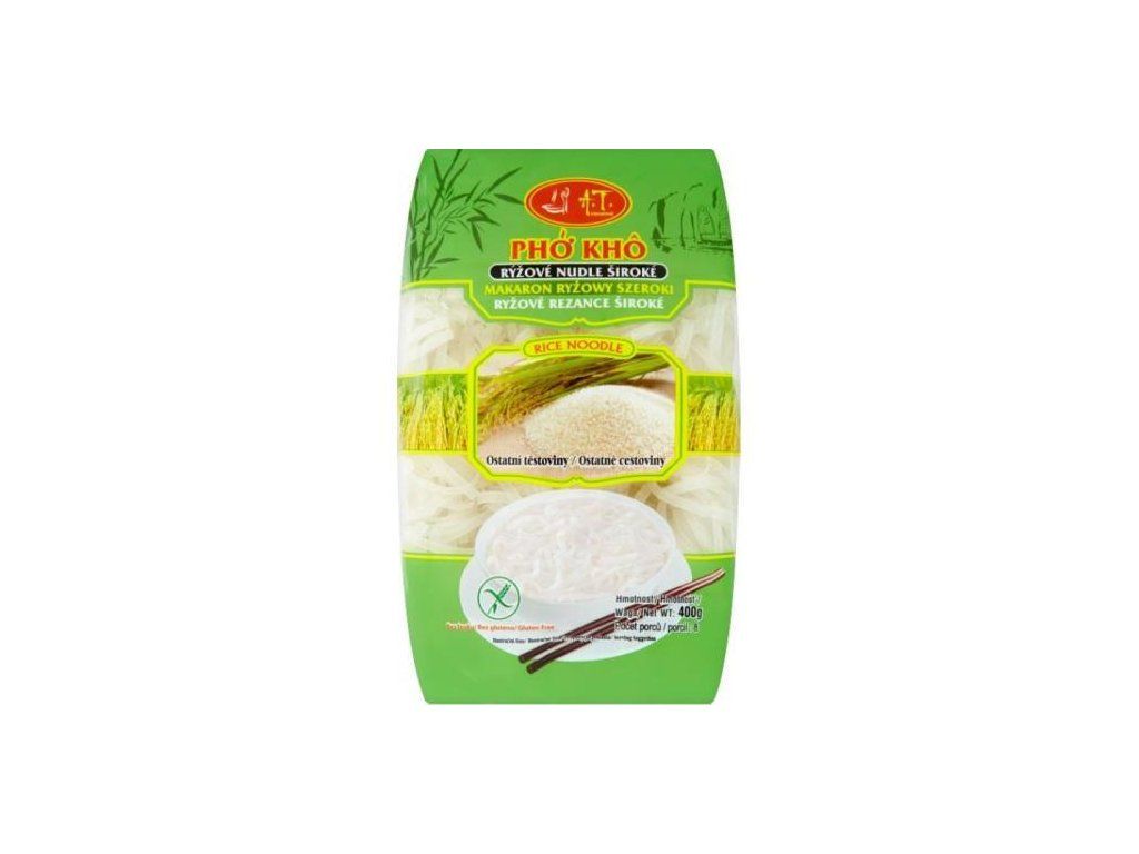 Tagliatelle di riso larghe AT 400 g (PHO KHO)