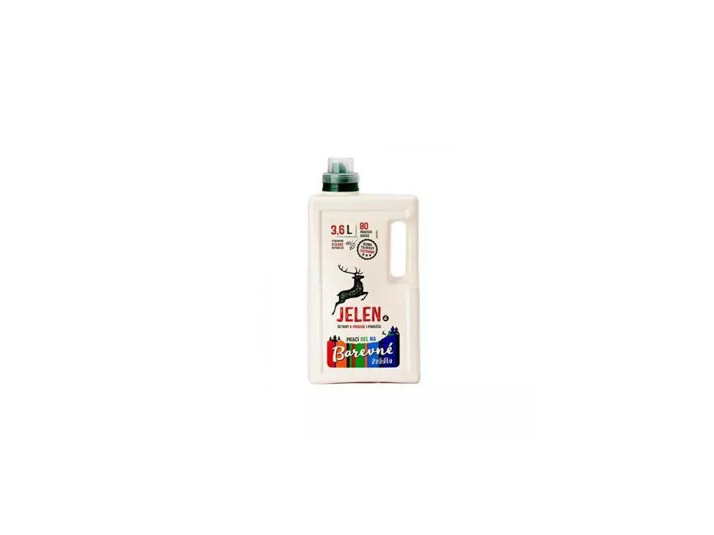 Gel detergente Jelen 3,6 L 80PD Colore