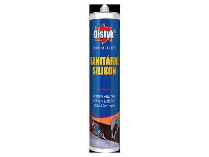 Distyk silicone sanitario 280ml trasparente