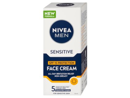 Nivea Men crema 75ml ocra OF15 Sensitive