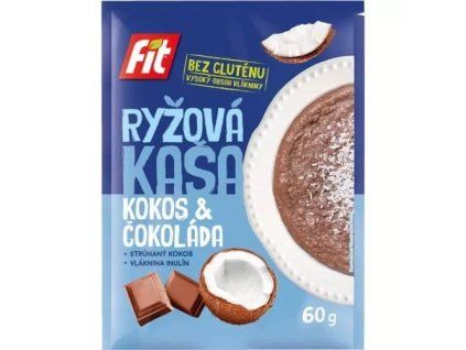 Porridge di riso FIT cocco e cioccolato 60 g