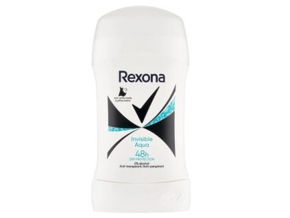 Rexona Stick Donna 50ml Invisible Aqua
