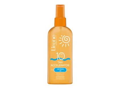111465 lirene sc urychlovac opaleni s karotenovym olejem spf 10 150 ml