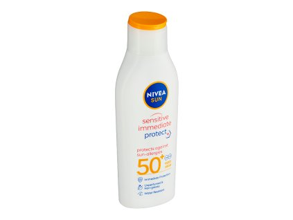 123924 nivea sun mleko na op sens 200ml spf50