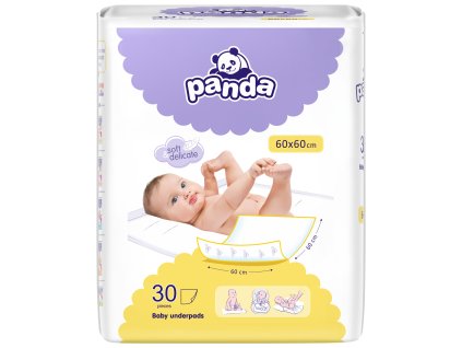 94783 podlozky panda 60 x 60 30 ks