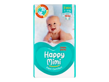 Pannolini per bambini Happy Mimi FC Mini (50 pezzi/foglio)