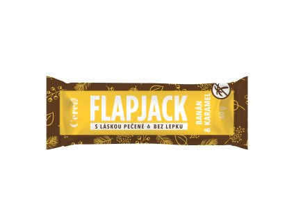 Cerea FLAPJACK 60g Banana-Caramello