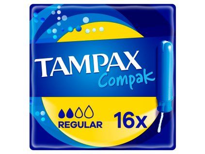 Tamponi Tampax Compak (16 pezzi/scatola) Regular