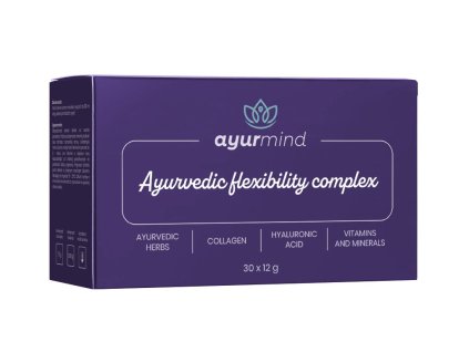 Bevanda complessa al collagene Ayurvedic Flexibility al gusto di ananas, 30 bustine