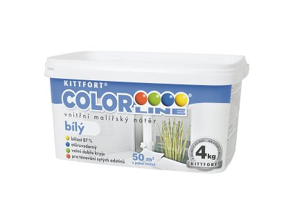 Vernice bianca COLOR LINE 4kg