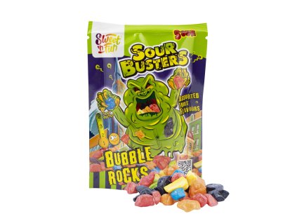 Gomma da masticare Sour Busters 50 g pietre