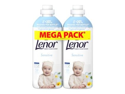 Ammorbidente Lenor 118PD Sensitive - 2x1239ml