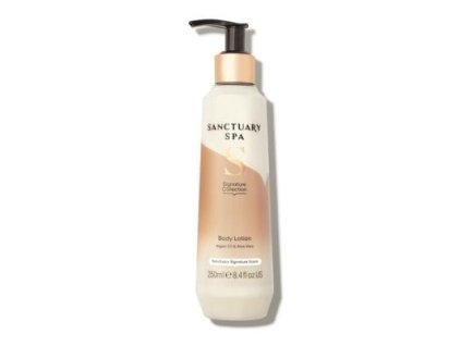 111651 sanctuary spa telove mleko sc 250 ml v pumpicce