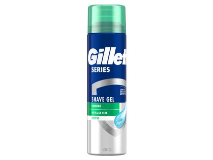Gel da barba Gillette Sensitive per pelli sensibili 200 ml + 40 ml omaggio