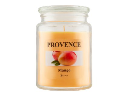 Candela PROVENCE in vetro 510g mango