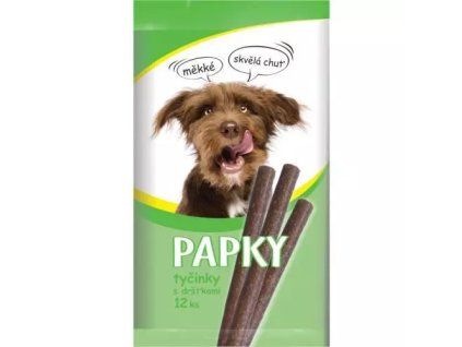 Barrette Akinu Papky con trippa per cani 12 pezzi