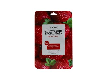 Maschera viso Mooyam alla fragola