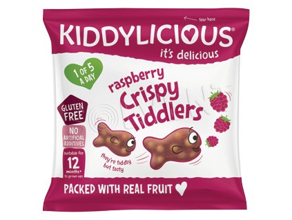 Pesce croccante Kiddylicious 12g lampone