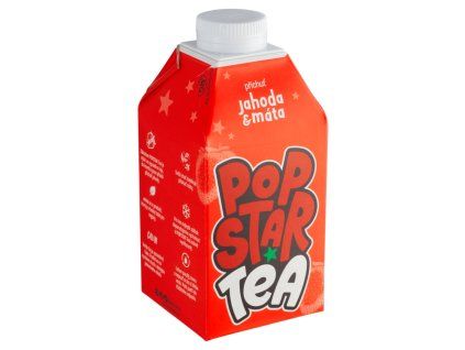 Tè POPSTAR 0,5l fragola/menta