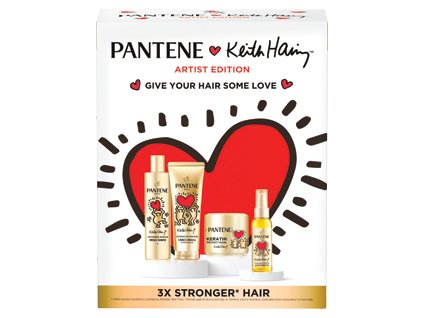 Set regalo Pantene per donna: shampoo 250 ml, balsamo 3 Minute Miracle 220 ml, maschera 300 ml, olio per capelli