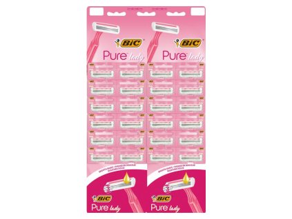 Rasoio da donna BIC Pure rosa, 1 pezzo.