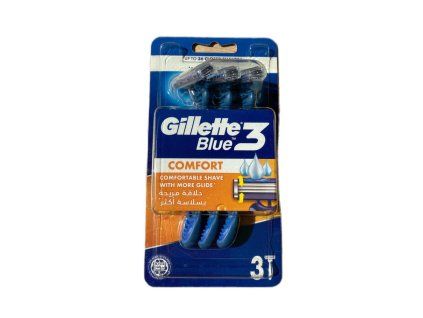 Rasoio usa e getta Gillette Blue3 3 pezzi Confort Pcs