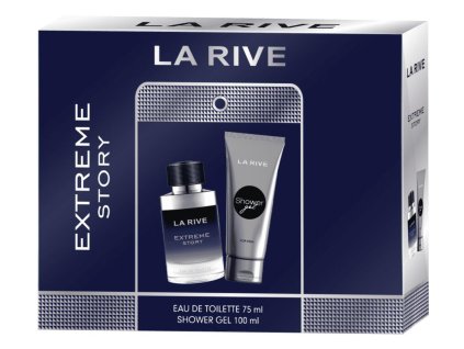 Cofanetto LA RIVE Extreme Story, edt 100 ml + SG 100 ml